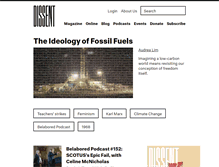 Tablet Screenshot of dissentmagazine.org